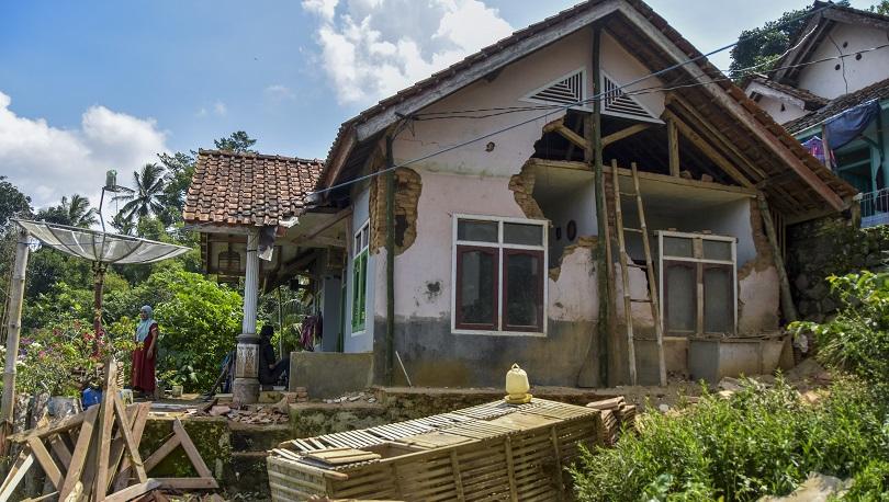 Gempa Garut, 267 Rumah Warga Terdampak, 11 Orang Luka